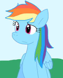 Size: 640x788 | Tagged: safe, artist:cmara, rainbow dash, pegasus, pony, g4, female, solo