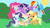 Size: 1280x720 | Tagged: safe, artist:mlplary6, applejack, fluttershy, pinkie pie, rainbow dash, rarity, twilight sparkle, alicorn, earth pony, pegasus, pony, unicorn, g4, female, horn, mane six, mare, outdoors, pointy ponies, twilight sparkle (alicorn), wings