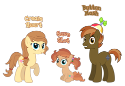 Size: 3561x2469 | Tagged: safe, anonymous artist, button mash, oc, oc only, oc:cream heart, oc:save slot, earth pony, pony, g4, accessory, brother, brother and sister, canon x oc, cap, clothes, description is relevant, eyebrows, eyelashes, eyes open, family, family photo, father and child, father and daughter, female, filly, foal, grandmother and grandchild, grandmother and granddaughter, gritted teeth, hairpin, hat, high res, implied buttoncest, implied inbreeding, implied incest, inbreeding, incest, looking at you, looking back, looking back at you, male, mare, mother and child, mother and daughter, mother and son, name, offspring, open mouth, parent:button mash, parent:oc:cream heart, parents:buttoncest, parents:canon x oc, pigtails, ponytail, product of incest, propeller hat, scrunchie, ship:buttoncest, shipping, show accurate, siblings, simple background, sister, sitting, stallion, standing, story included, straight, teeth, text, the great tag wall of china, transparent background, vector, wall of tags