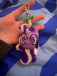 Size: 1536x2048 | Tagged: safe, artist:undercoverrobotzombie, screwball, g4, homemade, irl, keychain, merchandise, photo