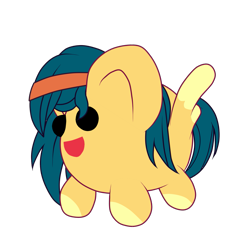 Size: 1473x1478 | Tagged: safe, artist:naoto yazarän, oc, pegasus, pony, chibi, pony bolita