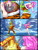 Size: 3000x4000 | Tagged: safe, artist:iloveladies2, artist:riiefu, pinkie pie, oni, fanfic:equestria girls n' goblins, g4, barefoot, feet, leaf bikini, outdoors