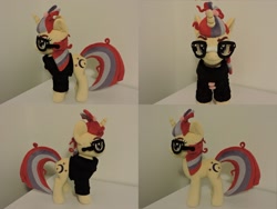 Size: 1597x1199 | Tagged: safe, artist:little-broy-peep, moondancer, pony, unicorn, g4, horn, irl, photo, plushie, solo