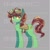 Size: 683x681 | Tagged: safe, artist:tuyeer, oc, oc only, oc:apple rassiekiaa, pony, goggles, goggles on head, gray background, saddle, simple background, standing, tack, watermark