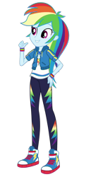 Size: 1033x2000 | Tagged: safe, edit, edited screencap, editor:cutler1228, screencap, rainbow dash, human, equestria girls, g4, female, not a vector, simple background, solo, transparent background