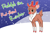 Size: 2700x1800 | Tagged: safe, artist:thescornfulreptilian, deer, reindeer, them's fightin' herds, community related, outdoors, rudolph the red nosed reindeer, snow, snowfall, solo