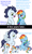 Size: 2445x4102 | Tagged: safe, artist:mrsdashskies, rainbow dash, soarin', oc, oc:rainbow blitz, oc:sandstorm, oc:stronghold, pegasus, pony, colt, comic, female, filly, foal, male, mare, offspring, parent:rainbow dash, parent:soarin', parents:soarindash, preggo dash, pregnant, ship:soarindash, shipping, siblings, stallion, straight, twins