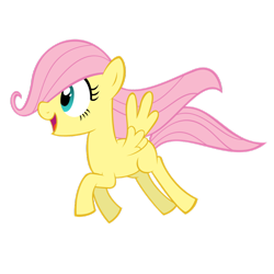 Size: 894x894 | Tagged: safe, artist:landboom, fluttershy, pegasus, pony, g4, female, filly, filly fluttershy, foal, simple background, solo, transparent background, vector, younger