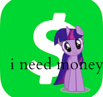 Size: 204x192 | Tagged: safe, twilight sparkle, pony, g4, 1000 hours in ms paint, dollar sign