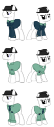 Size: 1161x2678 | Tagged: safe, artist:adonaire, pony, g4, base, civil guard, clothes, gendarme, hat, horn, jacket, merit, military, multiple horns, necktie, police, police pony, police uniform, shirt, simple background, spain, spanish description, template, transparent background, tricorn, tricorne, uniform