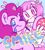 Size: 1843x2048 | Tagged: safe, artist:crasysam0, pinkie pie, earth pony, human, pony, g4, crossover, emu otori, female, happy, mare, project sekai