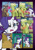 Size: 1920x2715 | Tagged: safe, artist:alexdti, burnt oak, cup cake, granny smith, rarity, earth pony, pony, unicorn, comic:how we met (italian), g4, chiffon swirl, comic, crying, female, filly, filly rarity, foal, horn, implied applejack, italian, wrong eye color, young granny smith, younger