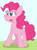 Size: 728x987 | Tagged: safe, artist:cmara, pinkie pie, earth pony, pony, g4, female, outdoors, solo