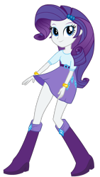 Size: 560x994 | Tagged: safe, artist:cwt10101, rarity, human, equestria girls, g4, clothes, cute, cutie mark accessory, cutie mark hair accessory, cutie mark on clothes, female, hair accessory, raribetes, simple background, solo, transparent background