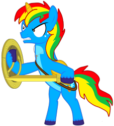 Size: 4006x4406 | Tagged: safe, artist:shieldwingarmorofgod, oc, oc only, oc:shield wing, alicorn, pony, g4, alicorn oc, base used, bipedal, horn, male, shield, simple background, solo, stallion, sword, transparent background, vector, weapon, wings