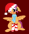 Size: 520x611 | Tagged: safe, artist:jadeharmony, artist:nei-bases, scootaloo, pegasus, pony, g4, base used, candy, candy cane, christmas, christmas socks, clothes, cute, cutealoo, female, filly, foal, food, hat, holiday, mouth hold, santa hat, scarf, sitting, smiling, socks, spread wings, wings