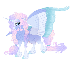 Size: 5000x4256 | Tagged: safe, artist:gigason, oc, oc:roseate robin, alicorn, pony, absurd resolution, female, magical lesbian spawn, mare, offspring, parent:fluttershy, parent:princess luna, parents:lunashy, simple background, solo, transparent background