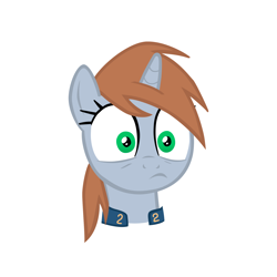 Size: 2000x2000 | Tagged: safe, artist:dddromm, oc, oc only, oc:littlepip, pony, fallout equestria, simple background, solo, white background