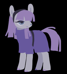 Size: 633x696 | Tagged: safe, artist:squilko, maud pie, earth pony, pony, g4, black background, simple background, solo