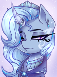 Size: 2229x3000 | Tagged: safe, artist:opal_radiance, oc, oc:princess ntrom, pony, unicorn, equestria at war mod, egyptian, horn, solo