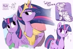 Size: 1992x1356 | Tagged: safe, artist:mar0x8, twilight sparkle, alicorn, unicorn, g4, the last problem, clothes, coronation dress, dress, female, horn, mare, second coronation dress, twilight sparkle (alicorn), unicorn twilight