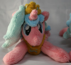 Size: 1518x1397 | Tagged: safe, artist:bastler, oc, oc only, oc:hammonia, alicorn, pony, alicorn oc, crown, female, hamburg, horn, irl, jewelry, mare, necklace, photo, plushie, regalia, wings