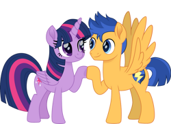 Size: 749x546 | Tagged: safe, artist:cloudy glow, flash sentry, twilight sparkle, alicorn, pegasus, pony, female, male, mare, movie accurate, ship:flashlight, shipping, simple background, stallion, straight, transparent background, twilight sparkle (alicorn)