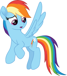 Size: 3000x3407 | Tagged: safe, artist:cloudy glow, rainbow dash, pegasus, pony, g4, my little pony: friendship is magic, my little pony: rainbow roadtrip, female, flying, mare, simple background, solo, transparent background