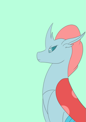 Size: 563x800 | Tagged: safe, artist:saint boniface, ocellus, changeling, g4, female, mare, solo