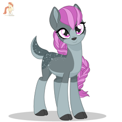 Size: 2000x2000 | Tagged: safe, artist:r4hucksake, oc, oc:foxglove, deer, female, simple background, solo, transparent background