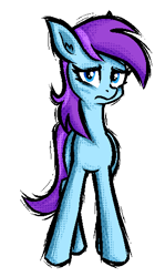 Size: 315x529 | Tagged: artist needed, safe, light stream, earth pony, pony, g4, background pony, female, front view, mare, sad, simple background, solo, transparent background