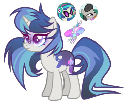 Size: 2721x2235 | Tagged: safe, artist:anno酱w, oc, oc only, pony, unicorn, adoptable, base used, body markings, cutie mark, eyelashes, eyeshadow, facial markings, horn, magical lesbian spawn, makeup, offspring, parent:octavia melody, parent:vinyl scratch, simple background, solo, transparent background