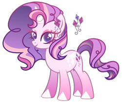 Size: 2785x2355 | Tagged: safe, artist:anno酱w, oc, oc only, pony, unicorn, adoptable, base used, body markings, cutie mark, eyelashes, eyeshadow, gem, gemstones, horn, jewelry, magical lesbian spawn, makeup, offspring, parent:pinkie pie, parent:rarity, parents:raripie, reference sheet, simple background, solo, transparent background