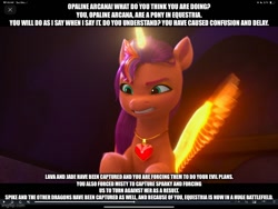 Size: 666x500 | Tagged: safe, screencap, sunny starscout, alicorn, g5, my little pony: make your mark, my little pony: make your mark chapter 6, roots of all evil, meme, race swap, sunnycorn, thomas and friends