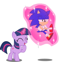 Size: 2773x2881 | Tagged: safe, artist:phantomsavior616, twilight sparkle, pony, unicorn, g4, ^^, eyes closed, female, filly, filly twilight sparkle, foal, horn, simple background, sonic the hedgehog, sonic the hedgehog (series), transparent background, unicorn twilight, younger