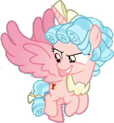 Size: 321x347 | Tagged: safe, edit, edited screencap, editor:pascalmulokozi2, screencap, cozy glow, alicorn, pony, g4, my little pony: friendship is magic, the ending of the end, alicornified, background removed, cozycorn, female, filly, flying, foal, not a vector, race swap