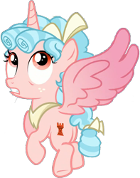 Size: 760x965 | Tagged: safe, edit, edited screencap, editor:pascalmulokozi2, screencap, cozy glow, alicorn, pony, g4, my little pony: friendship is magic, the ending of the end, alicornified, background removed, cozycorn, female, filly, flying, foal, not a vector, race swap, shocked