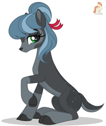 Size: 2807x3327 | Tagged: safe, artist:r4hucksake, oc, oc:moonseed, deer, female, simple background, solo, transparent background