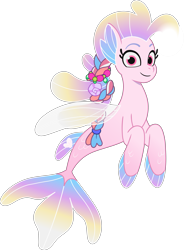 Size: 3774x5122 | Tagged: safe, destiny (g5), seapony (g4), g5, my little pony: tell your tale, official, .ai available, .svg available, concept art, female, simple background, solo, svg, transparent background, vector