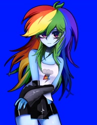 Size: 1476x1909 | Tagged: safe, artist:pulse, rainbow dash, equestria girls, g4