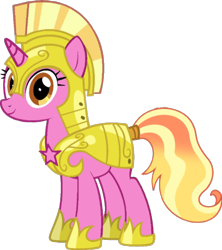 Size: 689x776 | Tagged: safe, artist:nickisfun, luster dawn, unicorn, g4, female, guardsmare, horn, mare, royal guard, simple background, transparent background