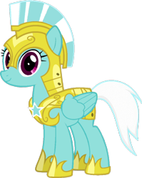 Size: 698x879 | Tagged: safe, artist:nickisfun, fleetfoot, pegasus, g4, female, guardsmare, mare, royal guard, simple background, transparent background