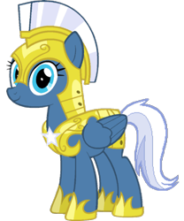 Size: 723x871 | Tagged: safe, artist:nickisfun, night glider, pegasus, g4, female, guardsmare, mare, royal guard, simple background, solo, transparent background