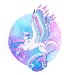 Size: 2656x2752 | Tagged: safe, artist:oneiria-fylakas, princess flurry heart, alicorn, pony, g4, older, older flurry heart, solo