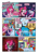 Size: 1920x2715 | Tagged: safe, artist:alexdti, artist:v-nico, igneous rock pie, marble pie, pinkie pie, rainbow dash, twilight sparkle, pony, comic:alicorn of magic, g4, cake, food, glasses, implied lesbian, implied pinkiedash, implied shipping