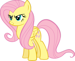 Size: 2601x2144 | Tagged: safe, artist:landboom, fluttershy, pony, g4, simple background, solo, transparent background, vector