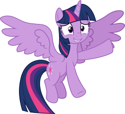 Size: 3271x3000 | Tagged: safe, artist:cloudy glow, twilight sparkle, alicorn, pony, g4, female, simple background, solo, transparent background, twilight sparkle (alicorn), vector