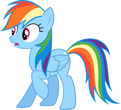 Size: 6000x5441 | Tagged: safe, artist:havebkyourway, rainbow dash, pony, g4, .svg available, absurd resolution, simple background, solo, spread wings, transparent background, vector, wings