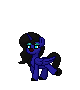 Size: 80x90 | Tagged: safe, oc, oc only, oc:nubiála noča, alicorn, pony, ashes town, fallout equestria, fanfic:fallout equestria - to bellenast, pony town, animated, artificial alicorn, gif, pixel art, simple background, solo, transparent background, walk cycle, walking