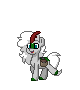 Size: 80x90 | Tagged: safe, oc, oc only, oc:pinwheel malaise, kirin, pony, ashes town, fallout equestria, fanfic:fallout equestria - to bellenast, pony town, animated, gif, long mane, pixel art, simple background, smiling, solo, transparent background, walk cycle, walking